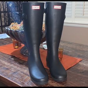 Hunter rain boots!